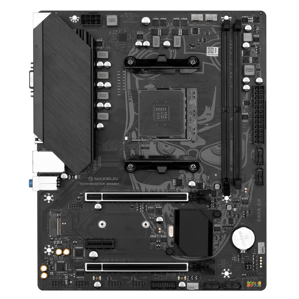 MAXSUN Terminator B550M DDR4 AMD AM4 microATX Motherboard