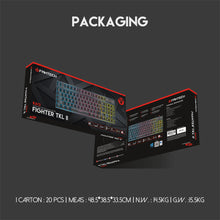 Load image into Gallery viewer, FANTECH K613 Fighter TKL II Tournament Edition Gaming Keyboard
