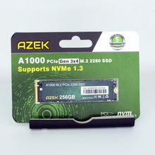 Load image into Gallery viewer, AZEK 256GB SSD A1000 M.2 2280 PCIe Gen 3x4 - Supports NVMe