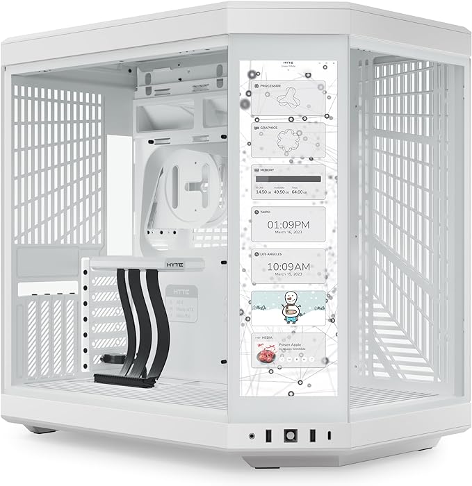 HYTE Y70 Touch Premium PC Case - White (Used)