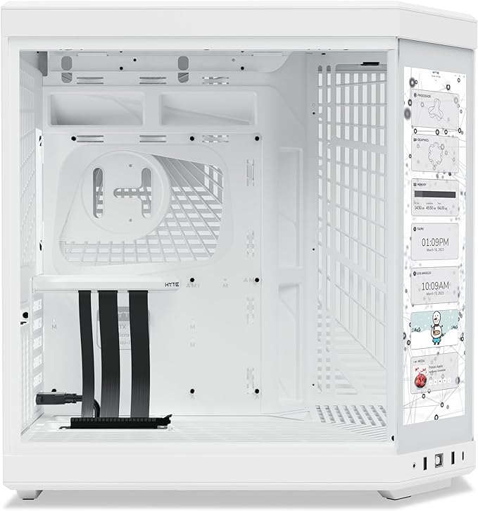 HYTE Y70 Touch Premium PC Case - White (Used)