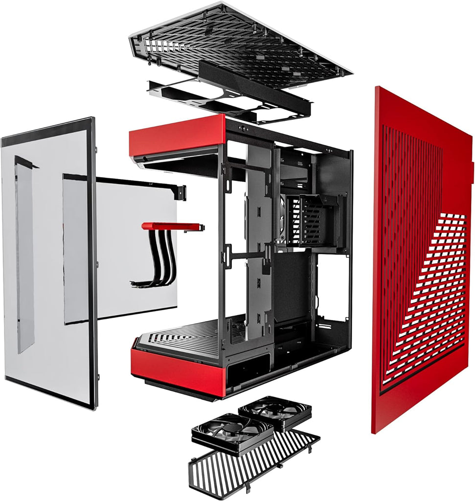 HYTE Y60 PC Case - Red & Black