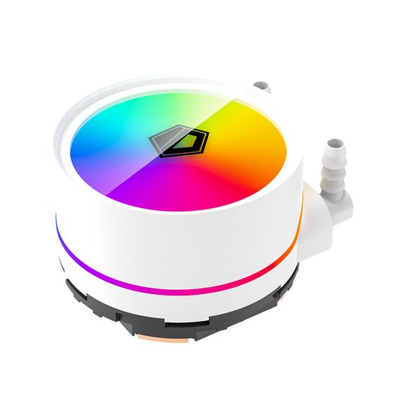 ID-Cooling ZoomFlow 240XT ARGB AIO Liquid CPU Cooler – Snow White