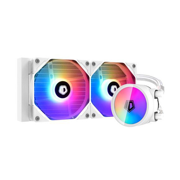 ID-Cooling ZoomFlow 240XT V2 ARGB AIO Liquid CPU Cooler – White