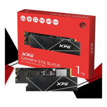 Load image into Gallery viewer, XPG GAMMIX S70 BLADE PCIe Gen4x4 M.2 2280 Solid State Drive