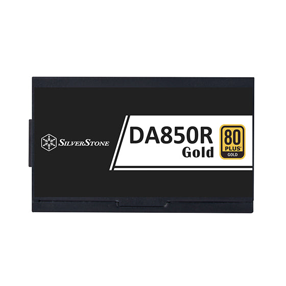 SilverStone DA850R Gold 850W PCIe 5.0 Fully Modular Power Supply - Black