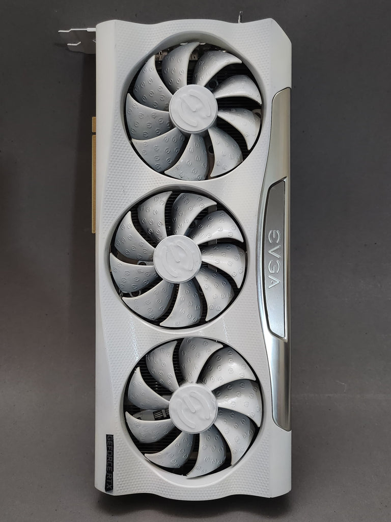 EVGA GeForce RTX 3090 Graphics Card (Custom Painted to White)