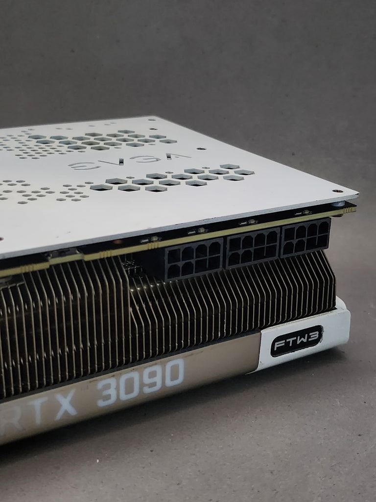 EVGA GeForce RTX 3090 Graphics Card (Custom Painted to White)